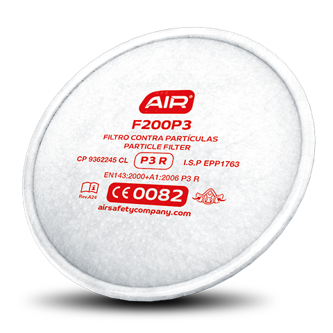 Filtro Air F200P3 P3 R Partículas