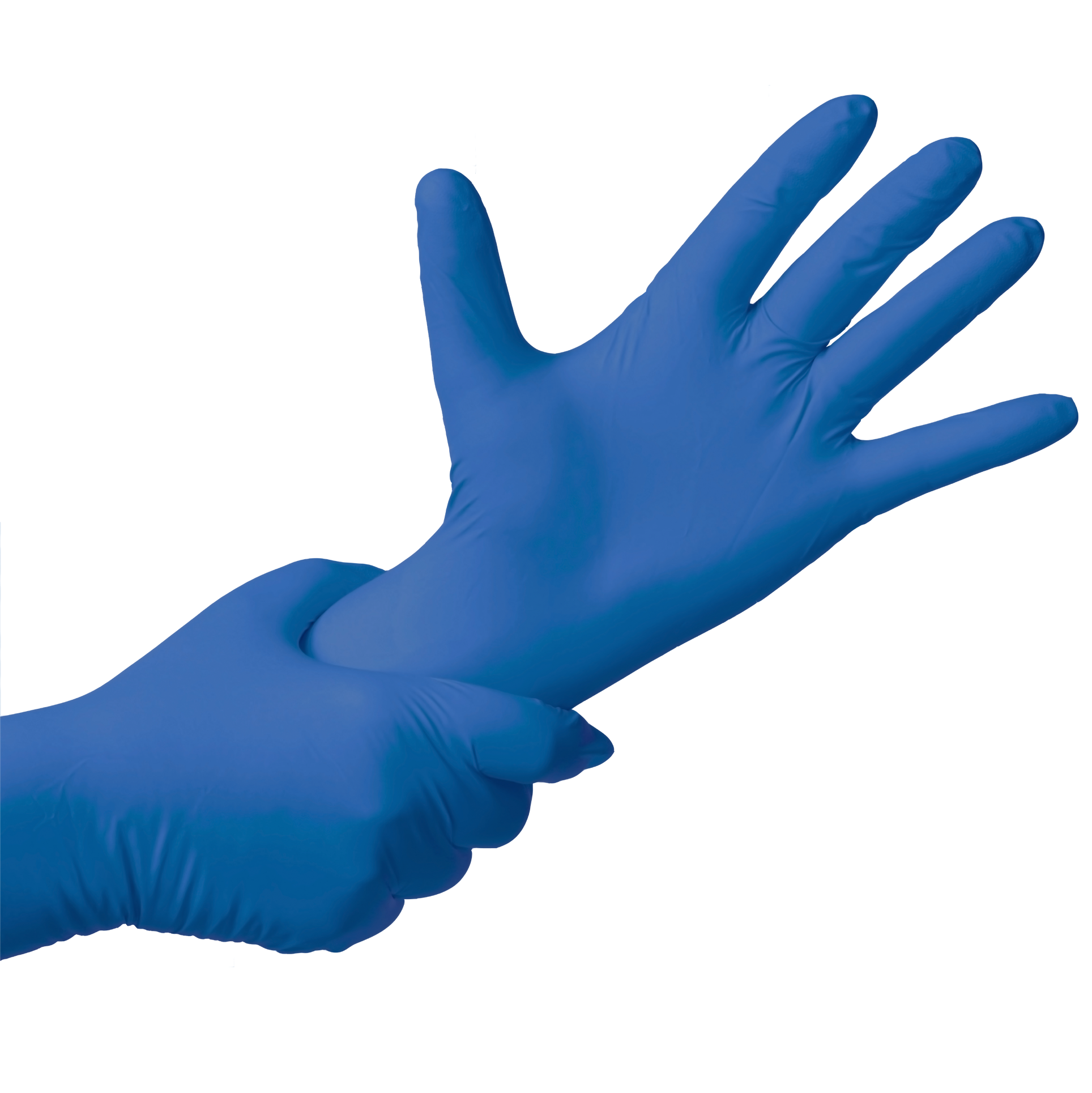 Guante Examinación Deltaplus Nitrilo Azul V1420