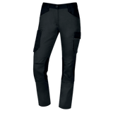 Pantalón Cargo Gabardina Deltaplus Mujer Mach 2 Gris/Negro