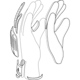 Guante Mecánico Anticorte Anti impacto Deltaplus Eos Nocut VV910