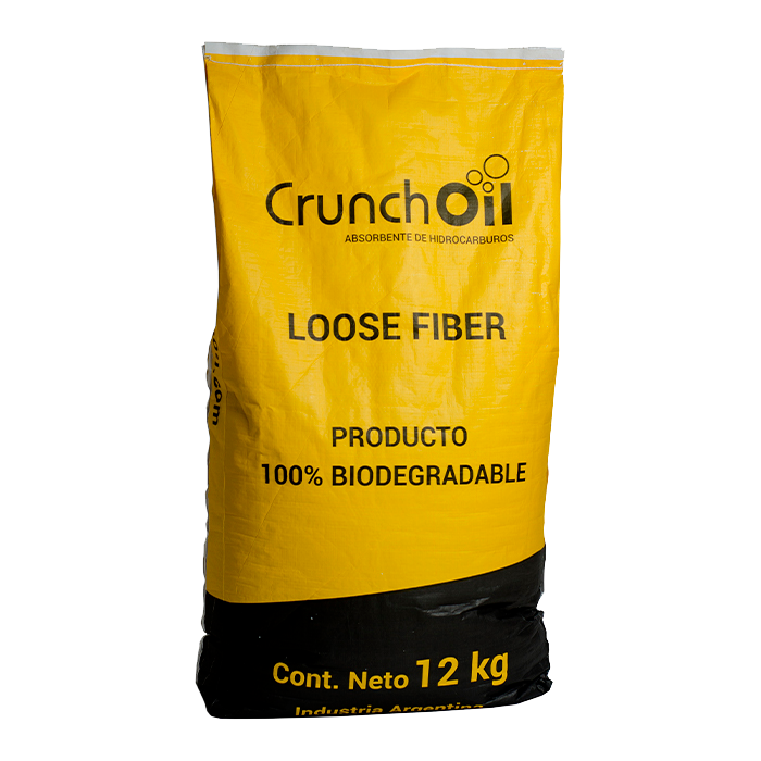 Absorbente Crunch Oil Loose Fiber Saco 12 Kilos