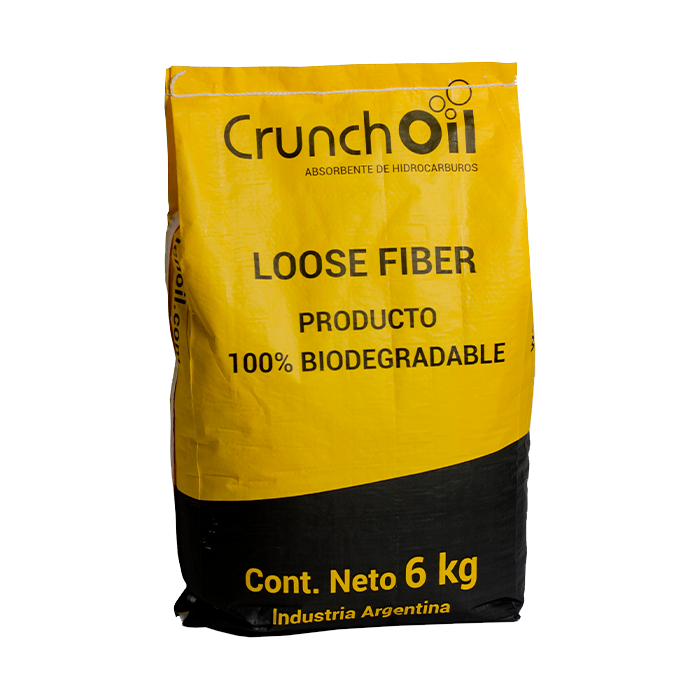 Absorbente Crunch Oil Loose Fiber Saco 6 Kilos