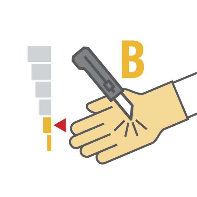 Guante Anticorte Anti-impacto Deltaplus EOS FLEX CUT B VV921