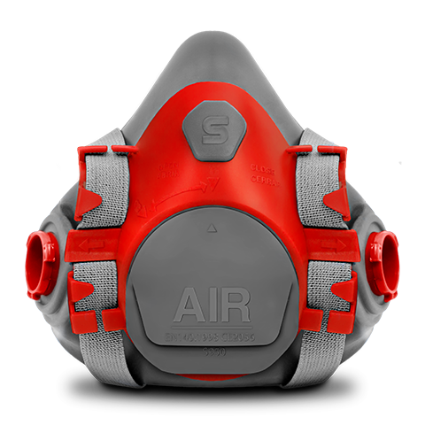 Respirador Medio Rostro Air S950 Silicona