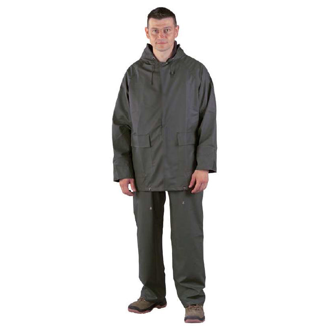 Traje Para La Lluvia Storm Poliuretano Antiácido Verde