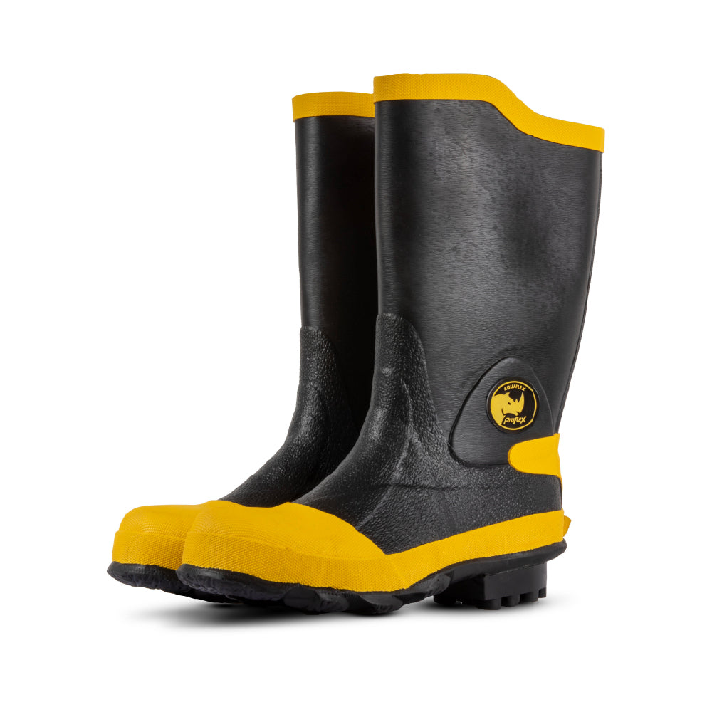 Bota Minero Caucho Negro