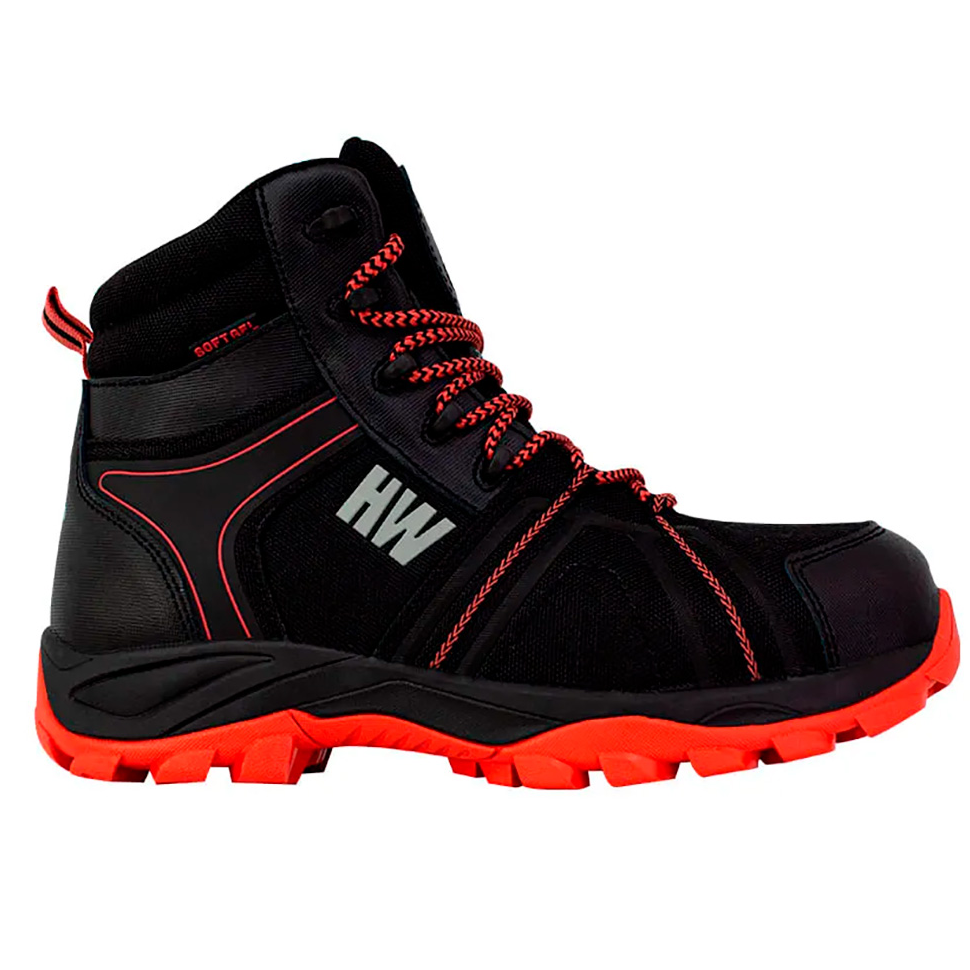 Botín de Seguridad HW Bering High Rojo