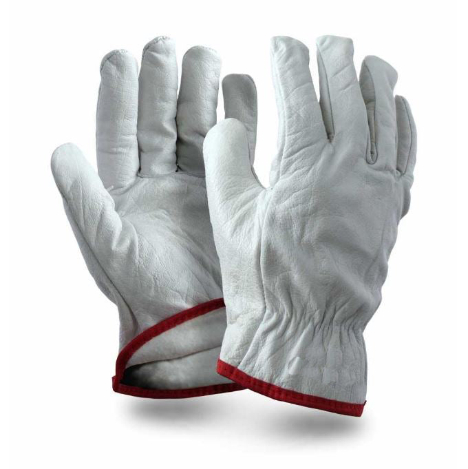 Guante Cabritilla Natural Con Forro Eurogloves (Pack de 10 Pares)