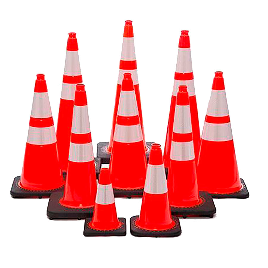 Cono De Señalización 36" (90 cm.) Anti Viento