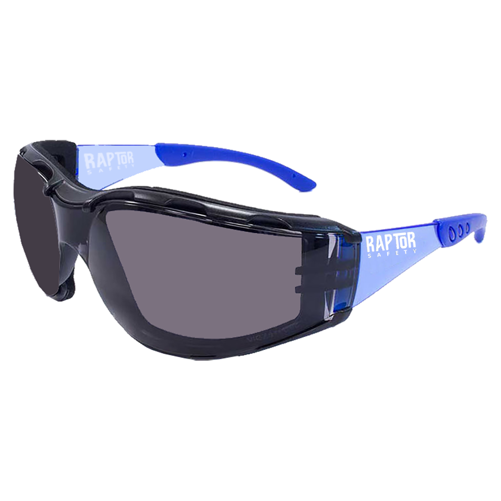 Anteojos de seguridad Raptor Foam Plus Gris (Pack de 12 Unid.)