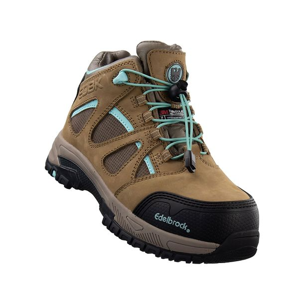 Botín Femenino Edelbrock Ed-177 Brown