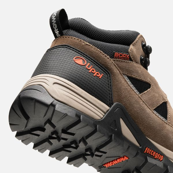 Botín Lippi Pro Work Hombre Ventus Mid Café Oscuro