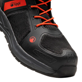 Botín Lippi Reaction Light Mid Rojo