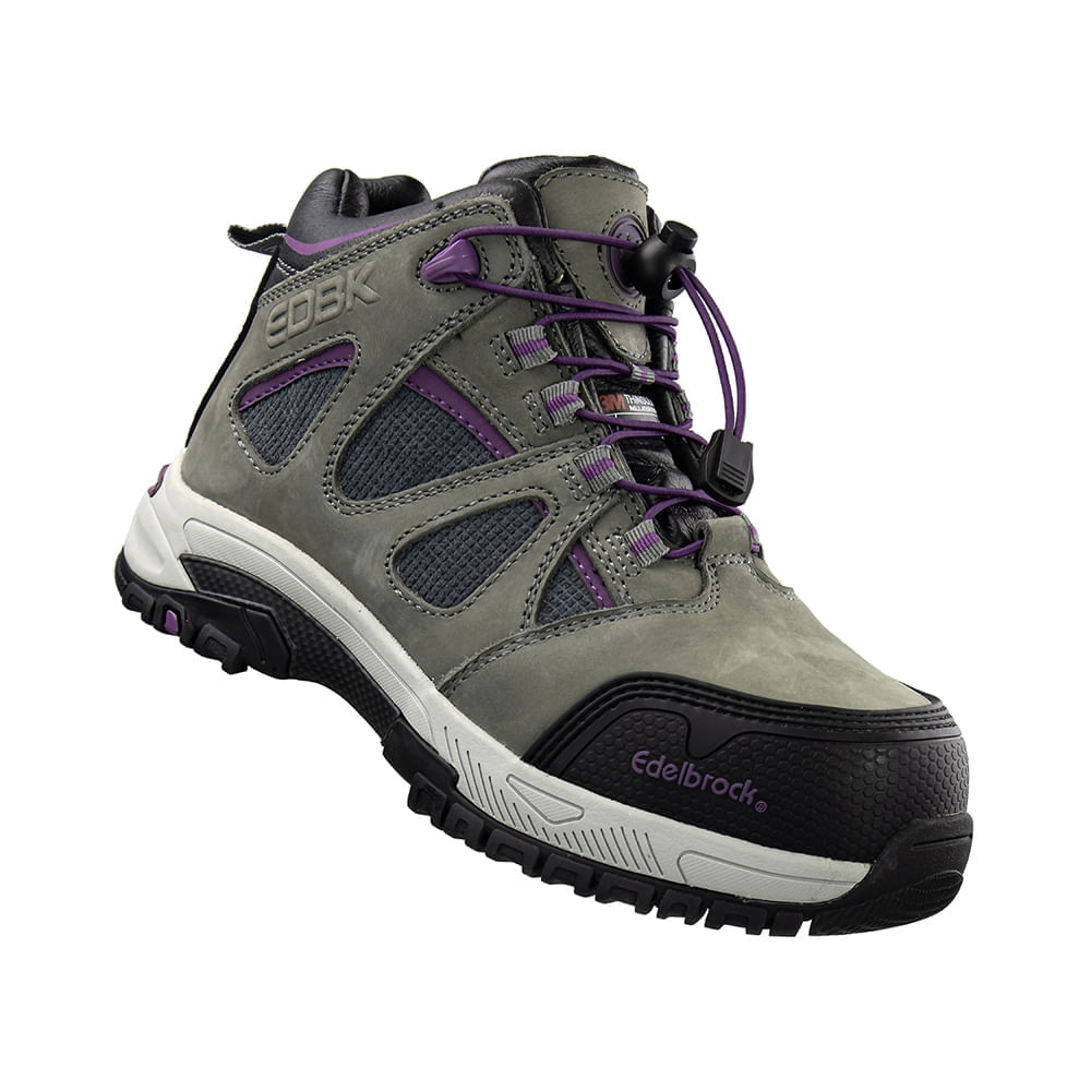 Botín Femenino Edelbrock Ed-177 Gray
