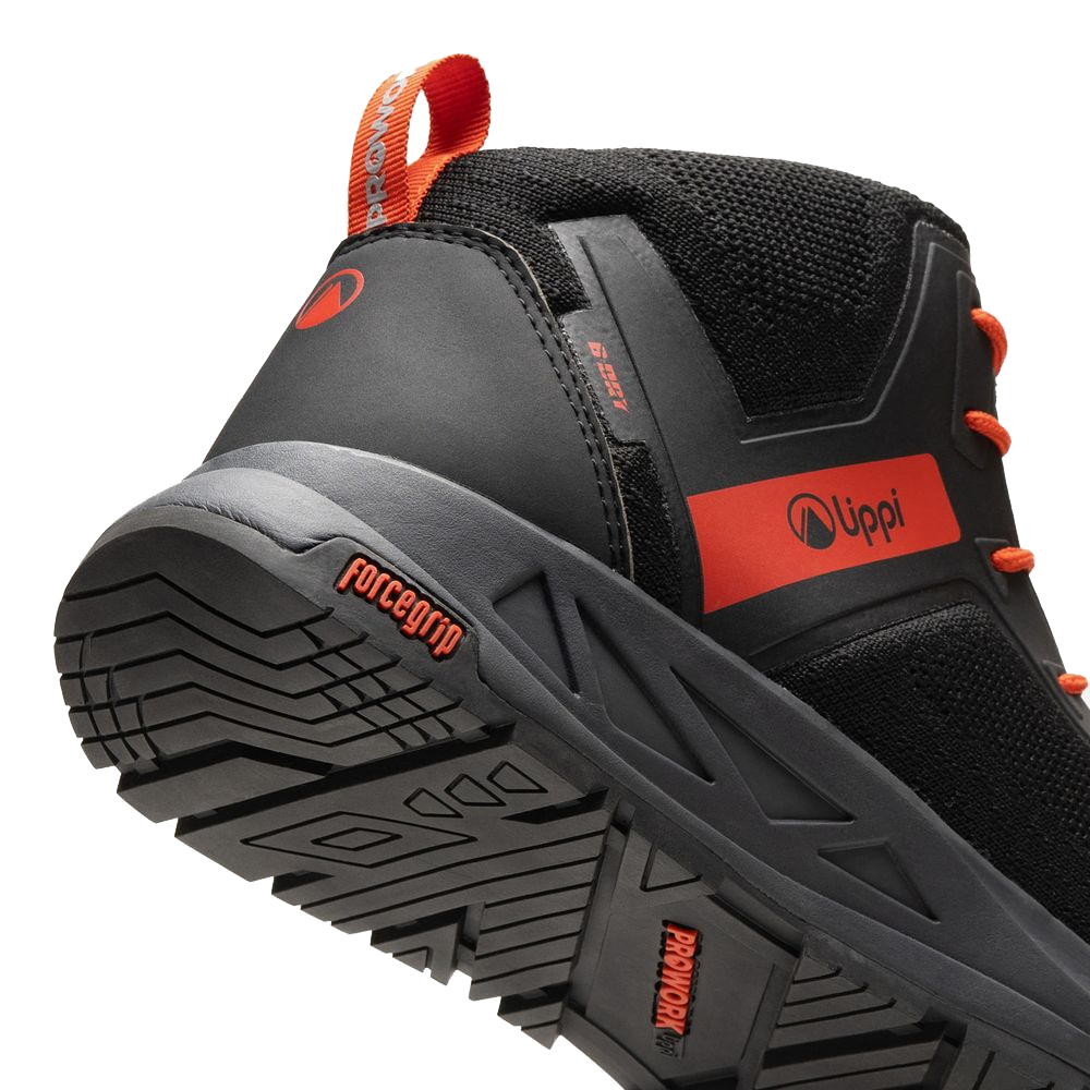 Botín Lippi Reaction Light Mid Rojo