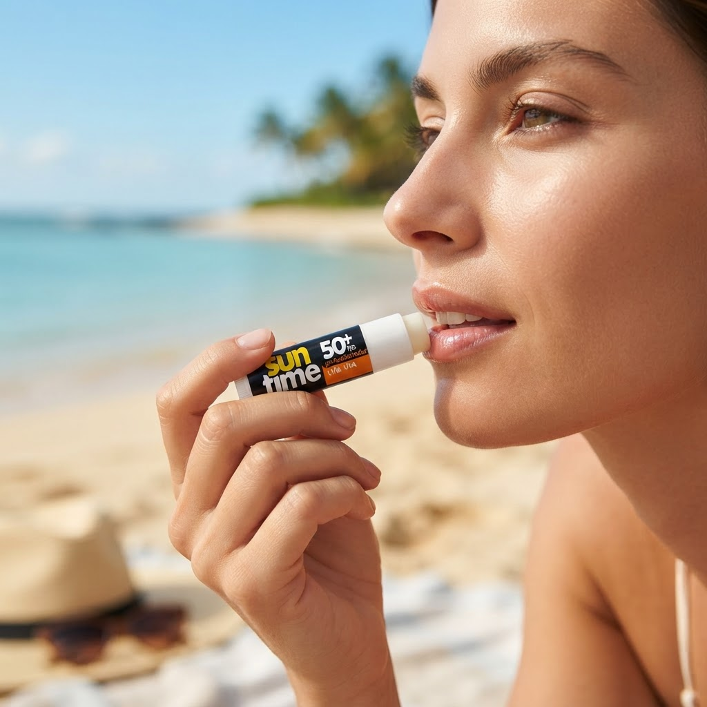 Barra Labial Bloqueador Solar Suntime Lips Fps 50+