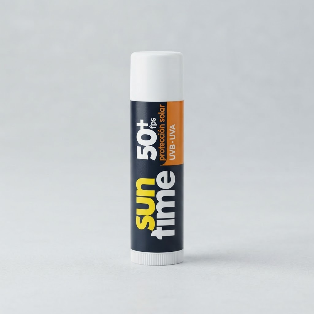 Barra Labial Bloqueador Solar Suntime Lips Fps 50+
