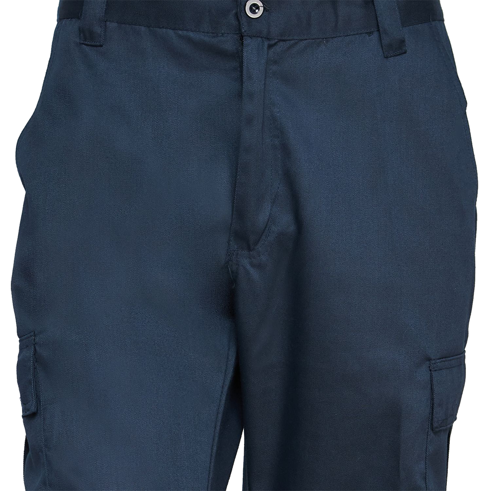 Pantalon Cargo Gabardina Forro Polar Ref. Dia/Noche Azul