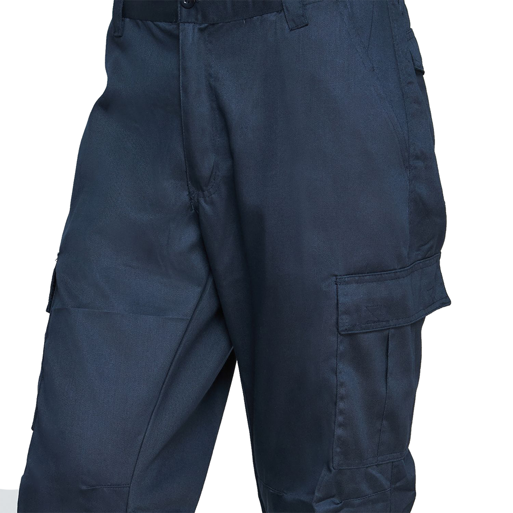 Pantalon Cargo Gabardina Forro Polar Ref. Dia/Noche Azul
