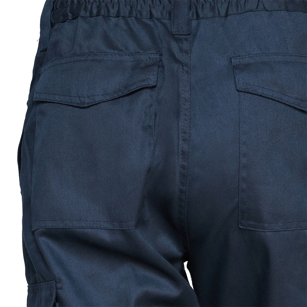 Pantalon Cargo Gabardina Forro Polar Ref. Dia/Noche Azul