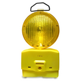 Lampara Señalización Tráfico Amarillo c/Batería
