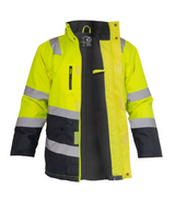 Parka Térmica Hi-Vis Clase 2 Hombre Amarillo Fluor