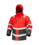 Parka Térmica Hi-Vis Clase 2 Hombre Rojo
