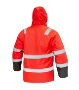 Parka Térmica Hi-Vis Clase 2 Hombre Rojo
