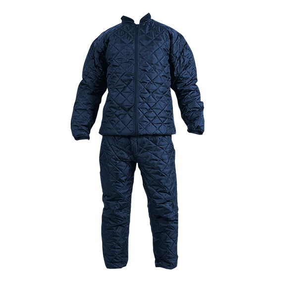 Pijama Térmico Acolchado Azul