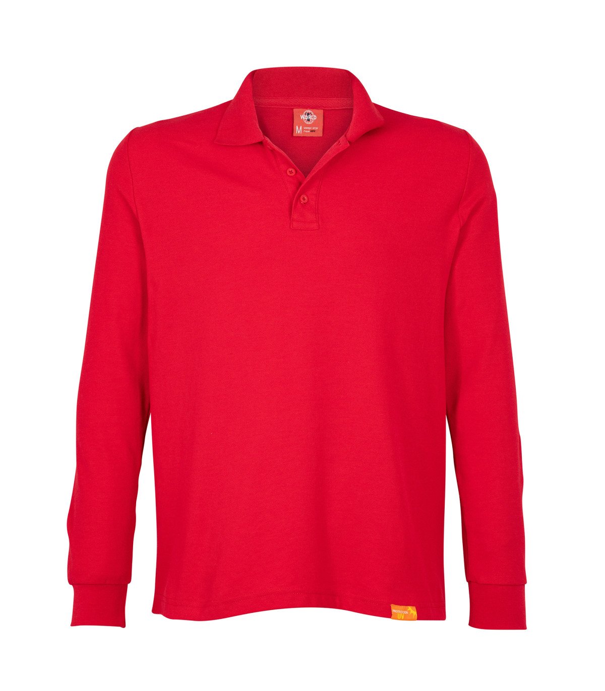 Polera Piqué Hombre Manga Larga