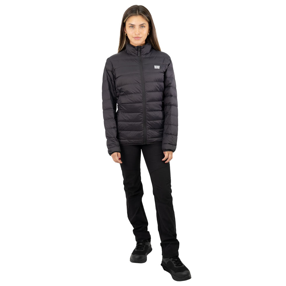 Parka Pluma HW Pullay Pro Negra Mujer
