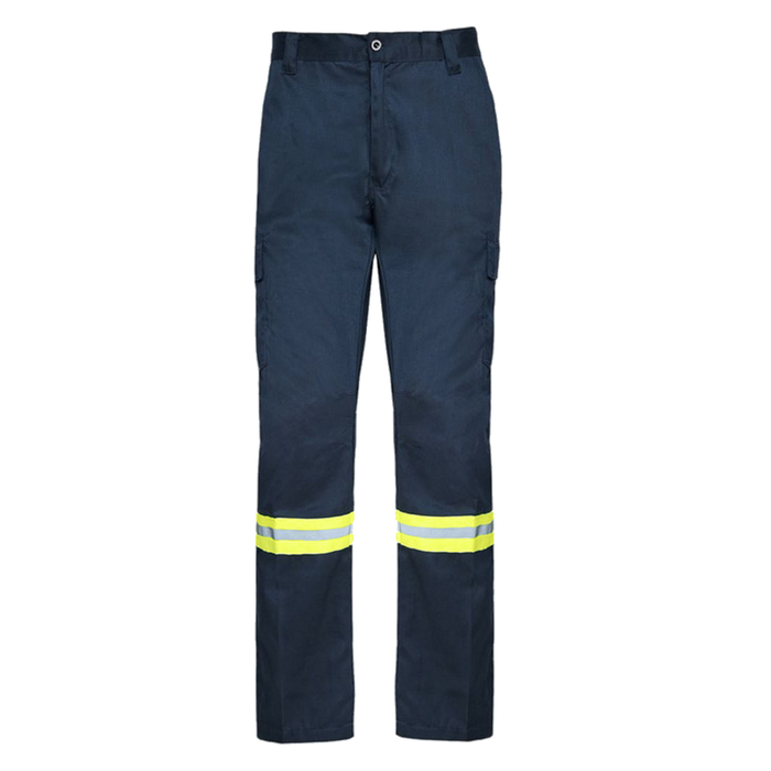 Pantalon Cargo Gabardina Forro Polar Ref. Dia/Noche Azul