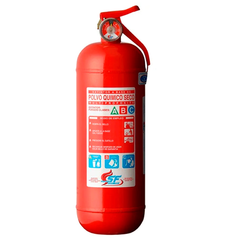 Extintor de polvo PD2GAM / 2 kg / clase de fuego ABC por solo 43,95 €