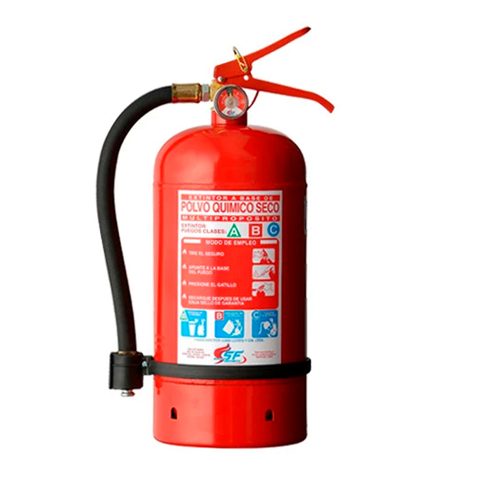 Extintor Polvo Químico Seco (pqs) 4 Kg - Certificado