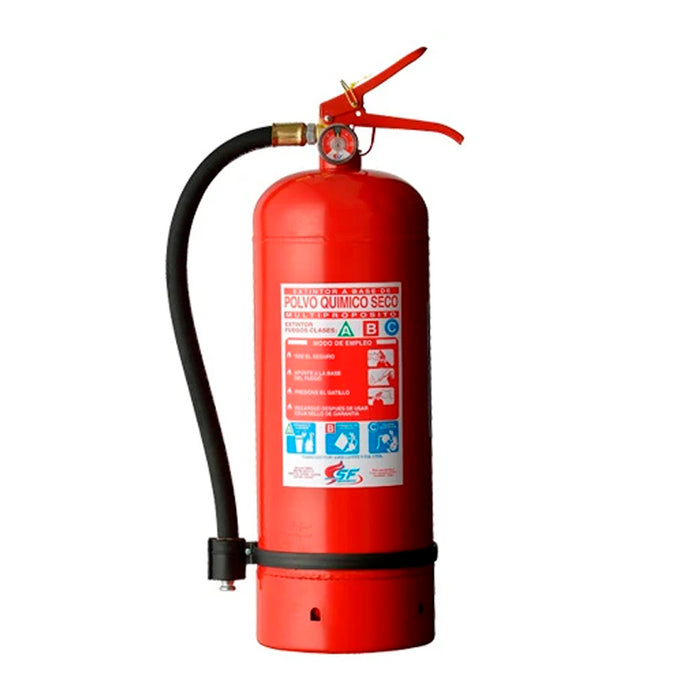 Extintor Polvo Químico Seco (pqs) 6 Kg - Certificado