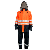 Traje Para La Lluvia PU Antiacido Bicolor Alta Visibilidad Storm