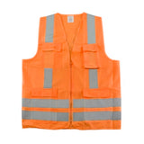 Chaleco Reflectante Supervisor, 4 Bolsillos