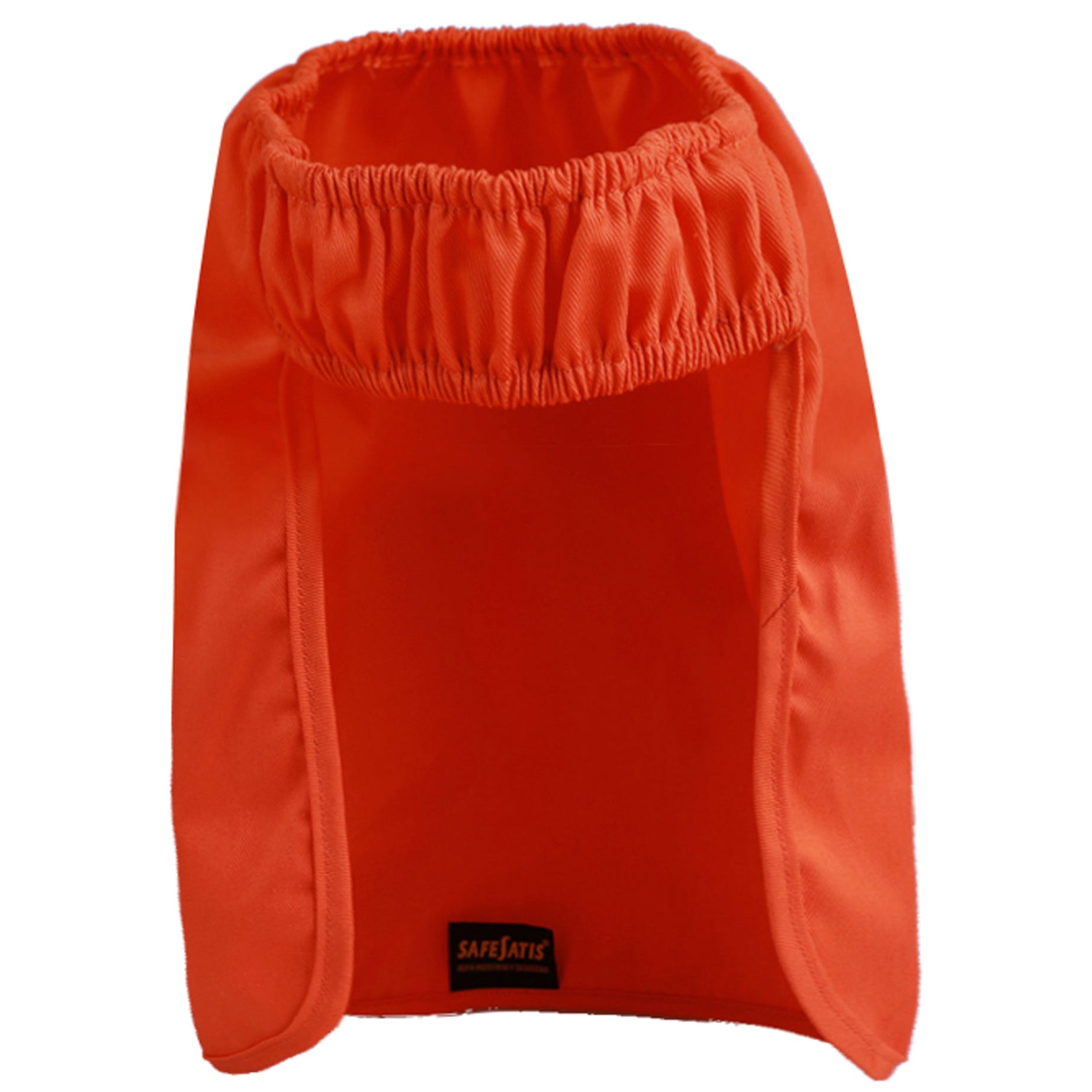 Cubre Nuca Para Casco Poplin Naranjo Fps50