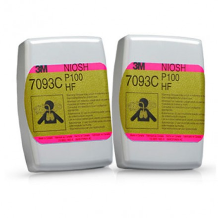 Filtro 3M 7093C Mixto P100 Vap. Org. Y Gases Acidos