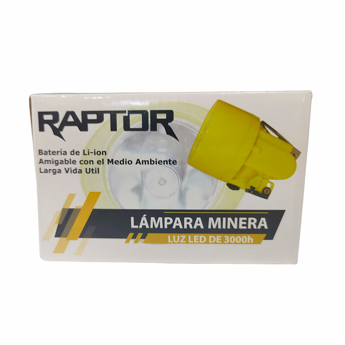 Lámpara Minera Led Inalámbrica C/Carg. Inc Raptor Safety