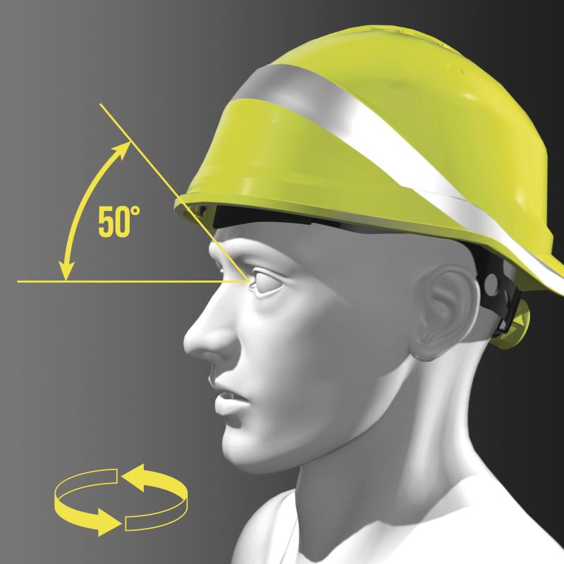 Casco Diamond V Deltaplus c/roller Dif. Colores