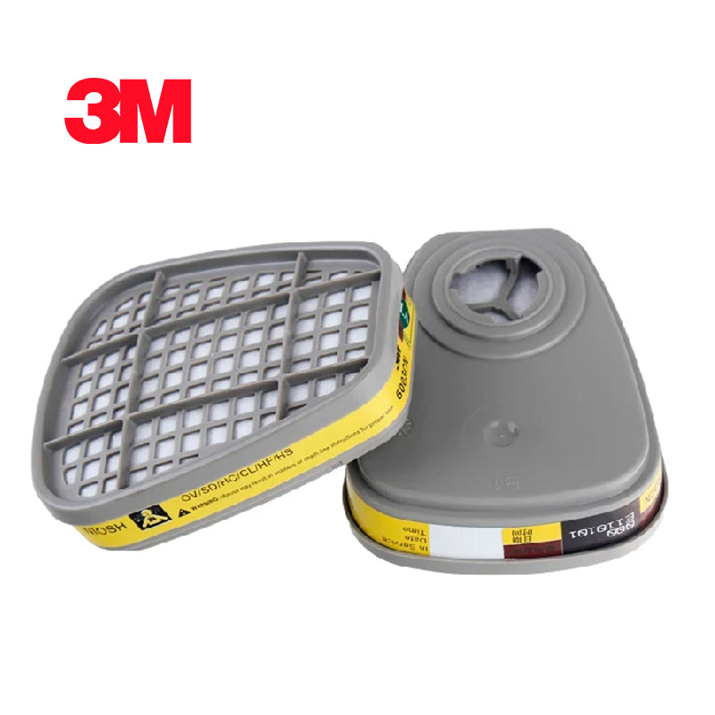 Filtro 3M 6003 Vap. Organicos / Gases Ácidos