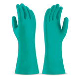 Guante Nitrilo Verde Flocado Eurogloves