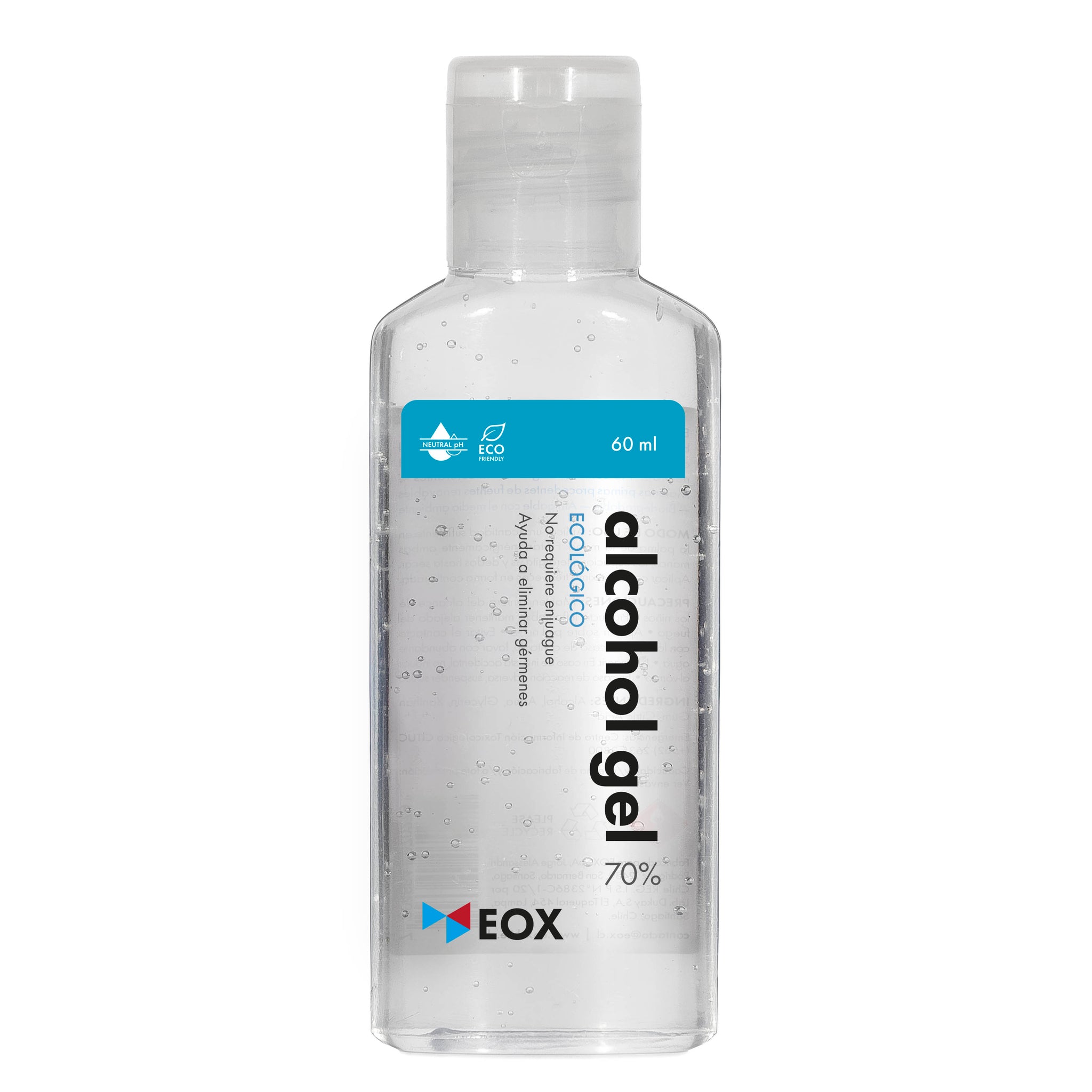 Alcohol Gel 70% EOX 60ml