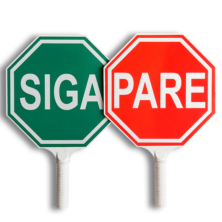 Paleta De Señalizacion Vial Pare/Siga