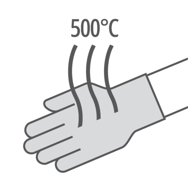 Guante Deltaplus Kevlar Terk500 Xtrem Heat 500°c - 36 CM Anticorte