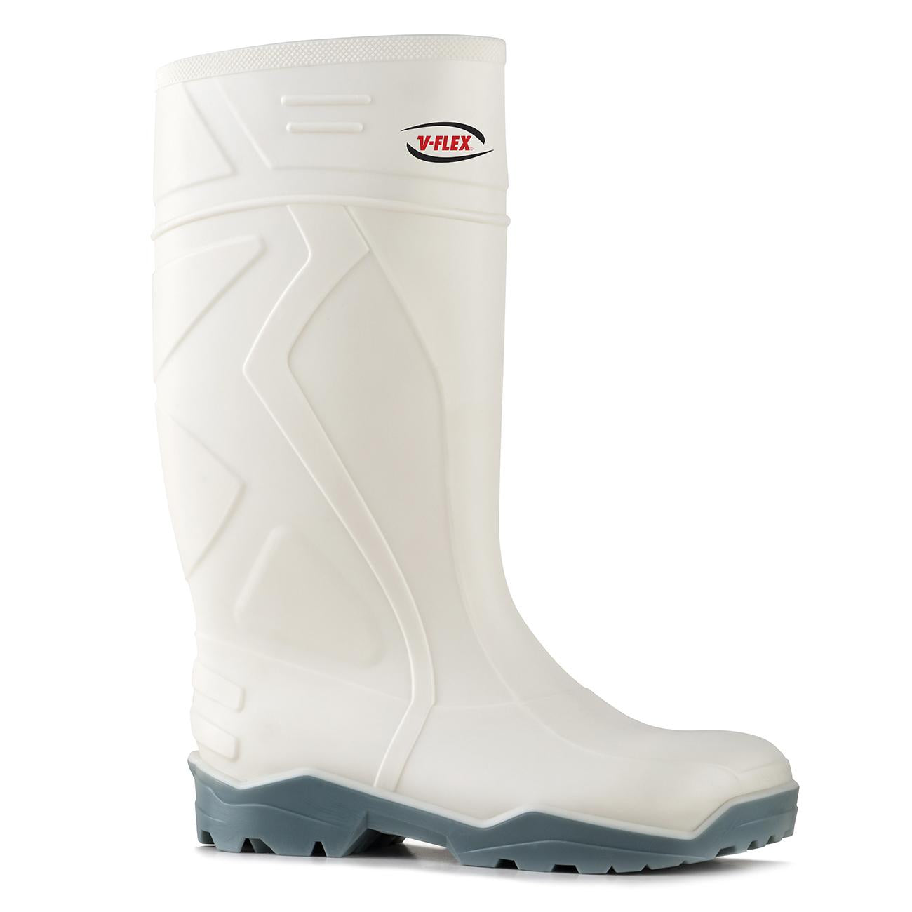 Bota Blanca PVC Con Pta/Acero